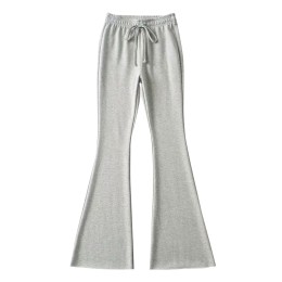 Order Loose Solid Color Flared Pants High Waist Drawstring Slim Flared Pants Supplier Flare Leg SKSP057 Order Loose Solid Color Flared Pants High Waist Drawstring Slim Flared Pants Supplier Flare Leg SKSP057